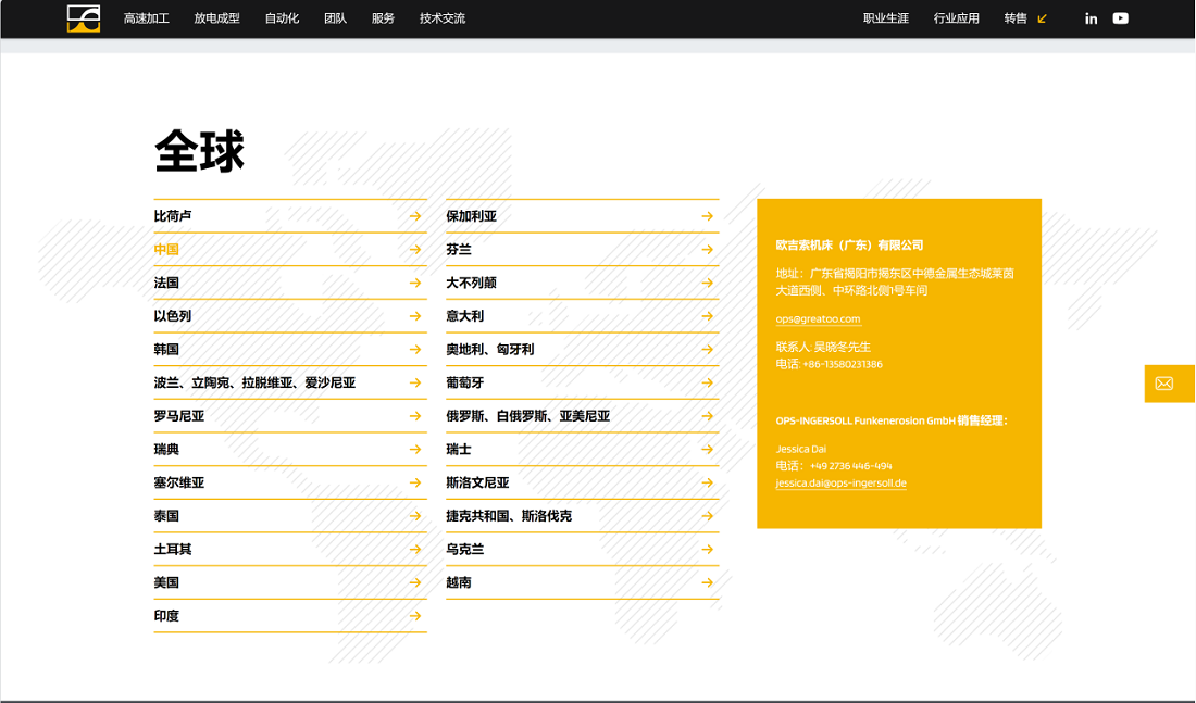注册创建全资子公司“欧吉索机床(广东)有限公司”全力开展OPS机床项目